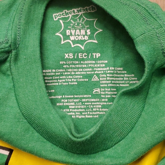 Pocket watch ryans world kids t-shirt - Picture 3 of 3